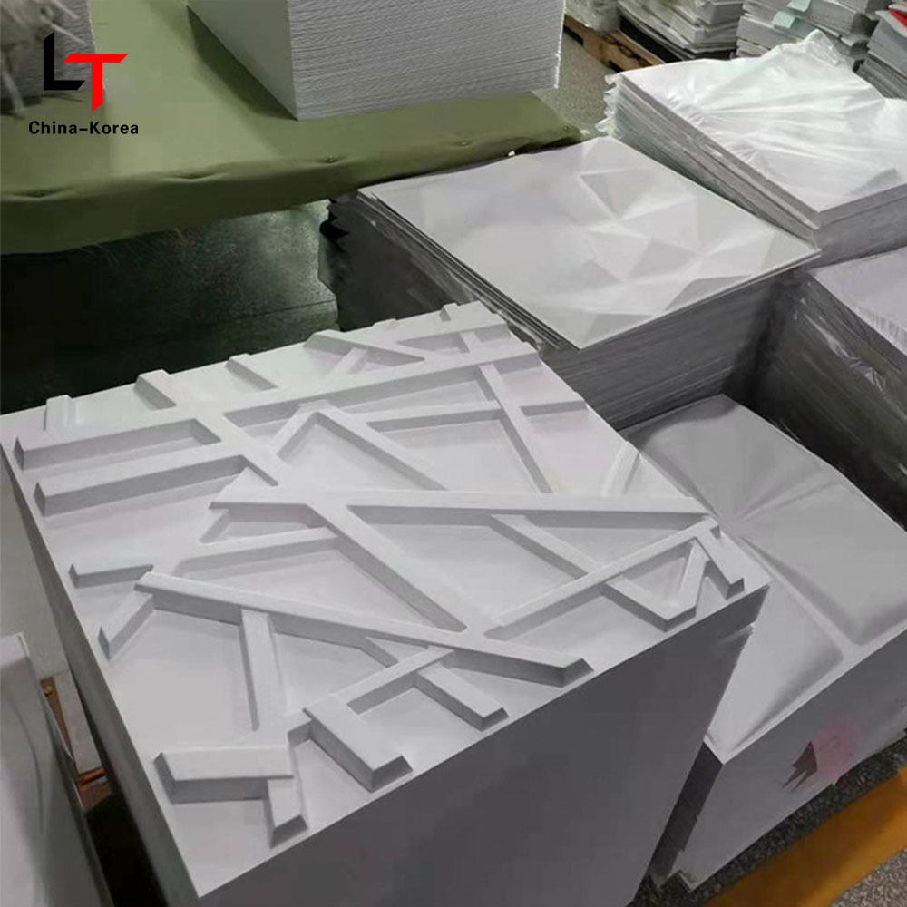 現代の 3D PVC 壁パネル/ステッカーインテリア防水マットブラックダイヤモンド形状リビングルーム寝室の壁の装飾防水