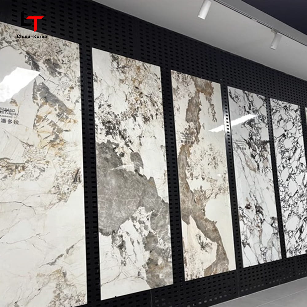 1220 × 2440 ミリメートル PVC カーボンクリスタルパネル防水耐火装飾壁クラッディング屋内屋外 UV コーティング