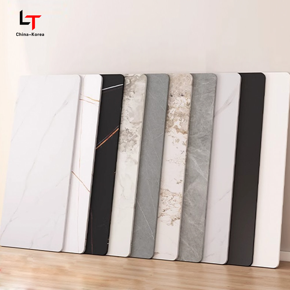 1220 × 2440 ミリメートル PVC カーボンクリスタルパネル防水耐火装飾壁クラッディング屋内屋外 UV コーティング