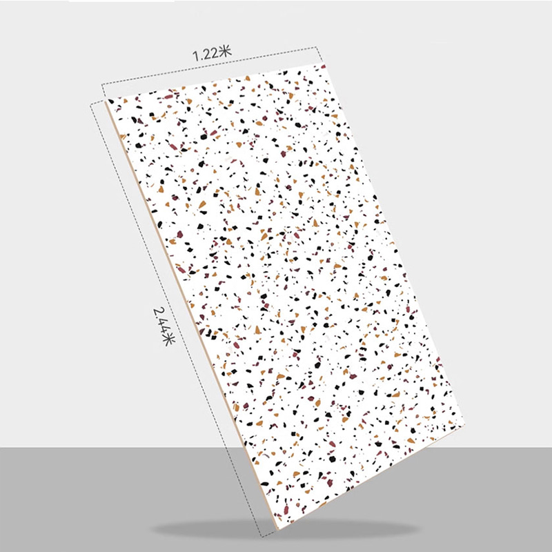 1220mm×2440mm 柔軟な PVC プラスチック代替大理石 SPC 壁パネル & ボード人工模造大理石 UV コーティング PVC 大理石シート