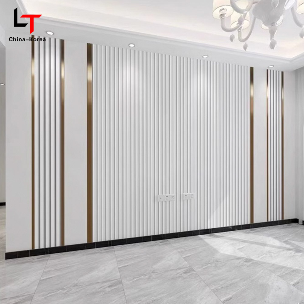 1220×2440mm環境に優しいPVC木製ベニヤ木目装飾壁パネル屋内壁クラッディング用防水耐傷性インストールが簡単