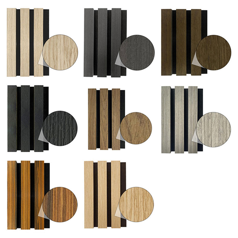 モダンなインテリア WPC 吸音壁パネル装飾連動デザイン防音耐火吸音外装グリルグレード