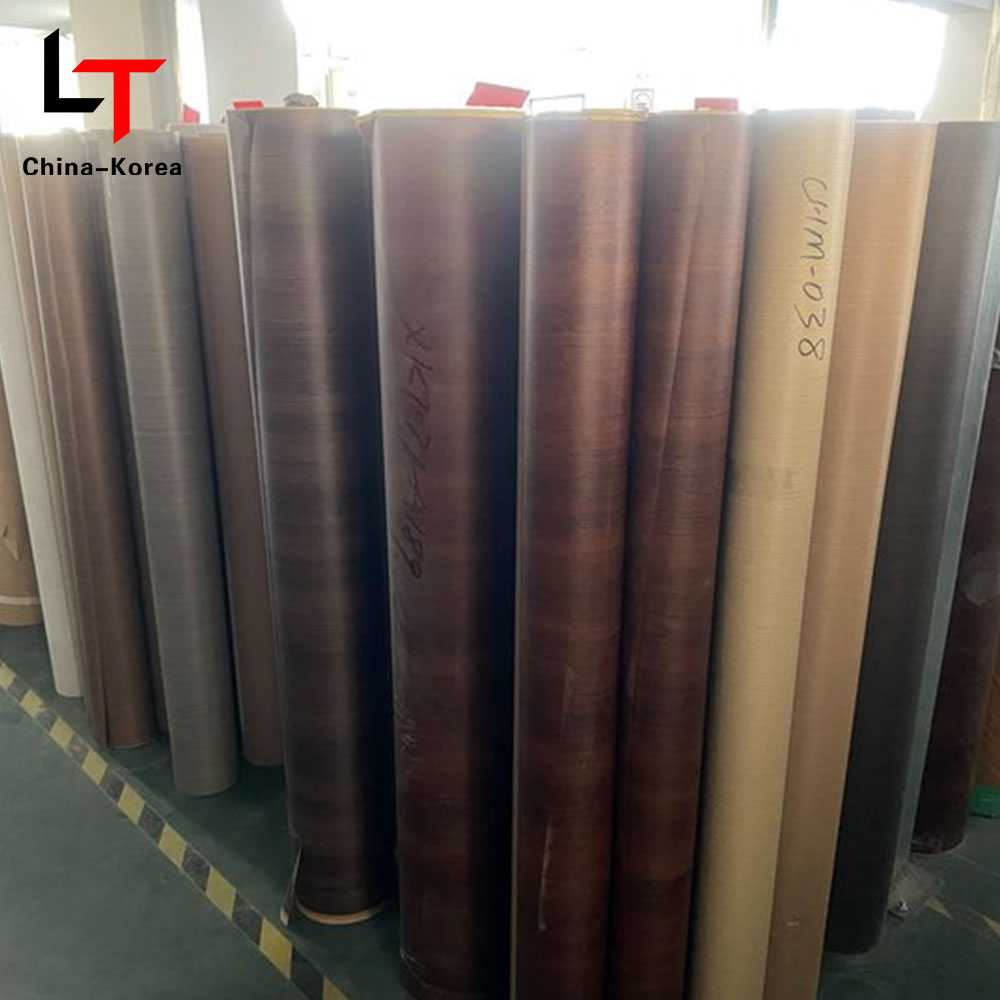 3D 5D 印刷ラミネート熱伝達フィルム PVC 家具装飾フィルム真空プレス箔ドア壁パネル WPC UV ボード