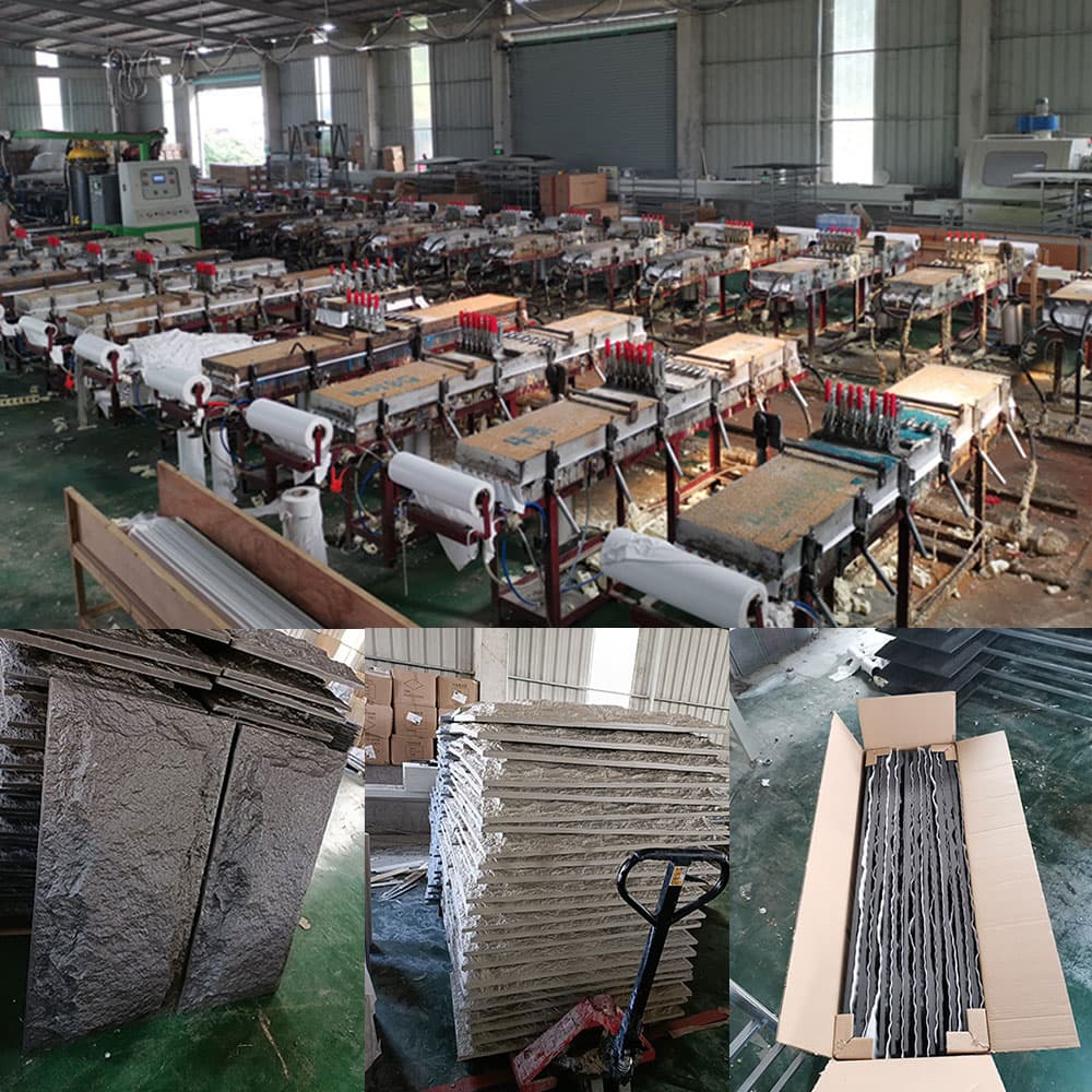 60*30 センチメートル装飾ベニヤシート装飾フェイクポリウレタン Pu 石壁パネル人工 Stonee 家庭用