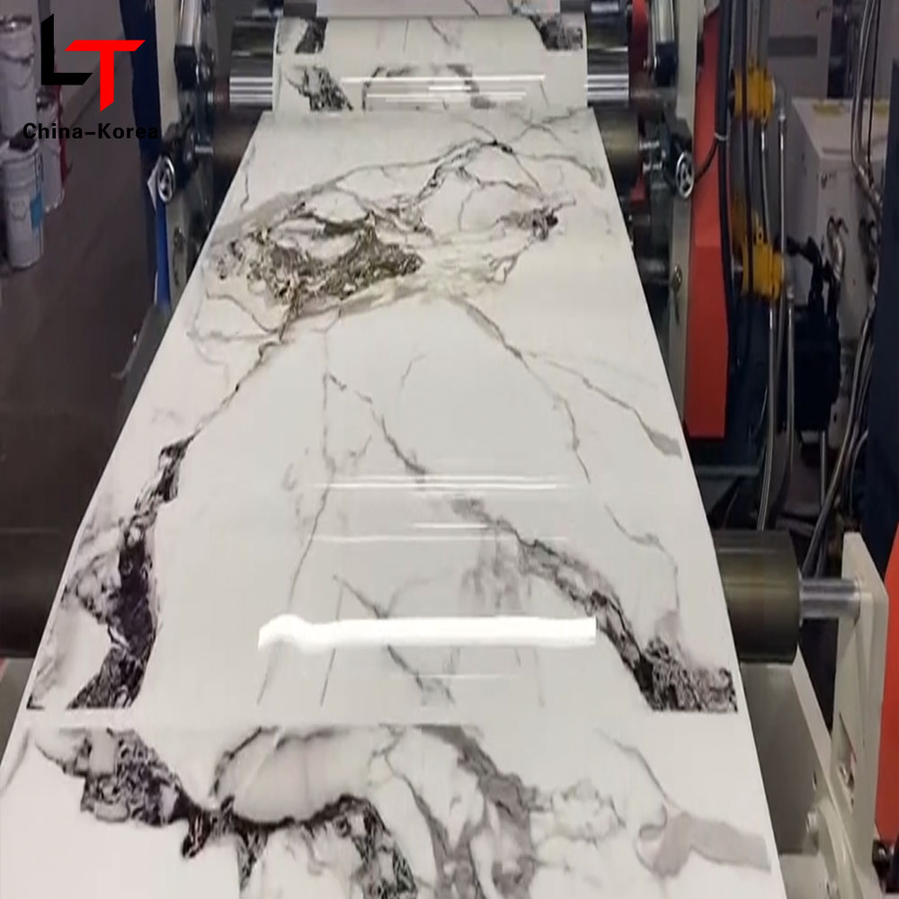 金属大理石ゴールデン PVC フィルム熱伝達装飾フィルムホットスタンピングロール真空プレス箔メーカーゴールドラミネート