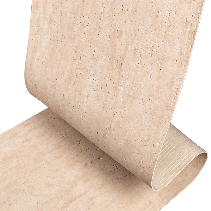 耐火タイルベニヤフェイクインテリア曲げ可能な軟質壁クラッディングトラバーチン人工柔軟な軟石壁パネル