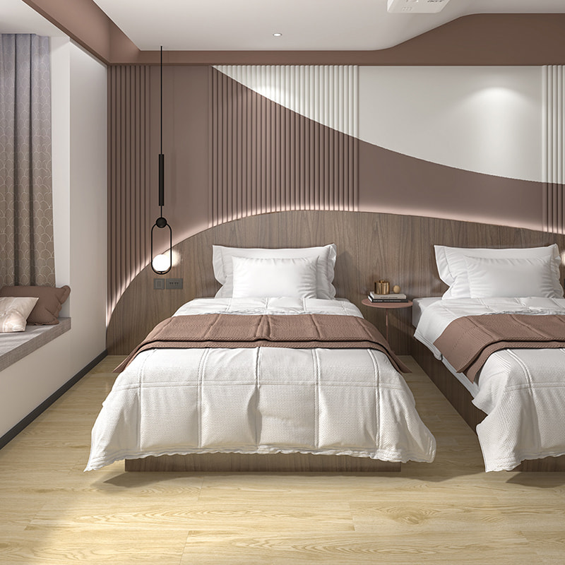 耐久性プラスチック タイル フローティング防水木目 4 ミリメートル 5 ミリメートル 6 ミリメートル 7 ミリメートル 8 ミリメートル PVC クリック ビニール板 SPC フローリング