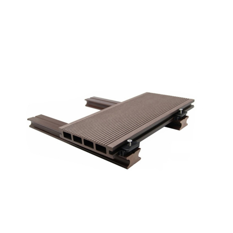 スナップオン DIY 床屋外防水 Wpc パティオ複合加工床材連動デッキタイルボード